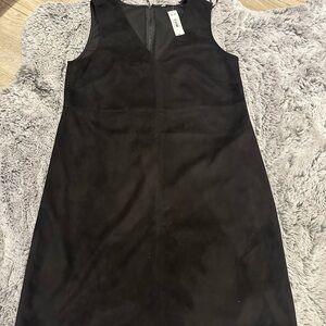 Joe Fresh Velvet Black Sleeveless Dress